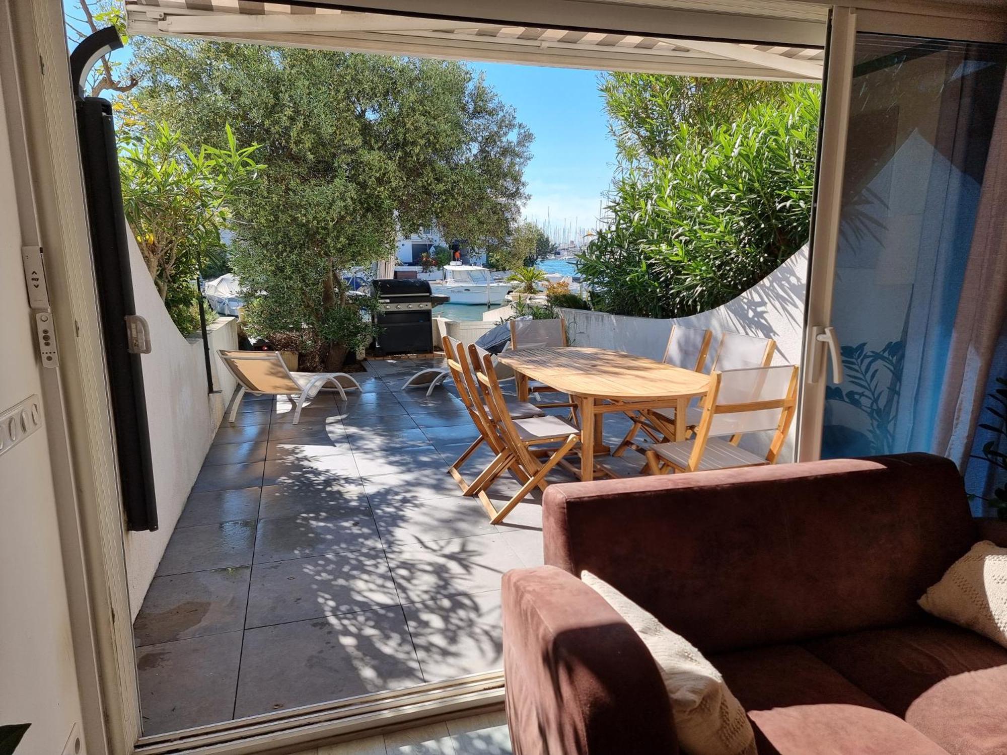 לה-גרו-דו-רואה Marina Exceptionnelle - 8 Pers - 120 M2 Vue Mer - Suites Parentales - Cinema - Ponton מראה חיצוני תמונה