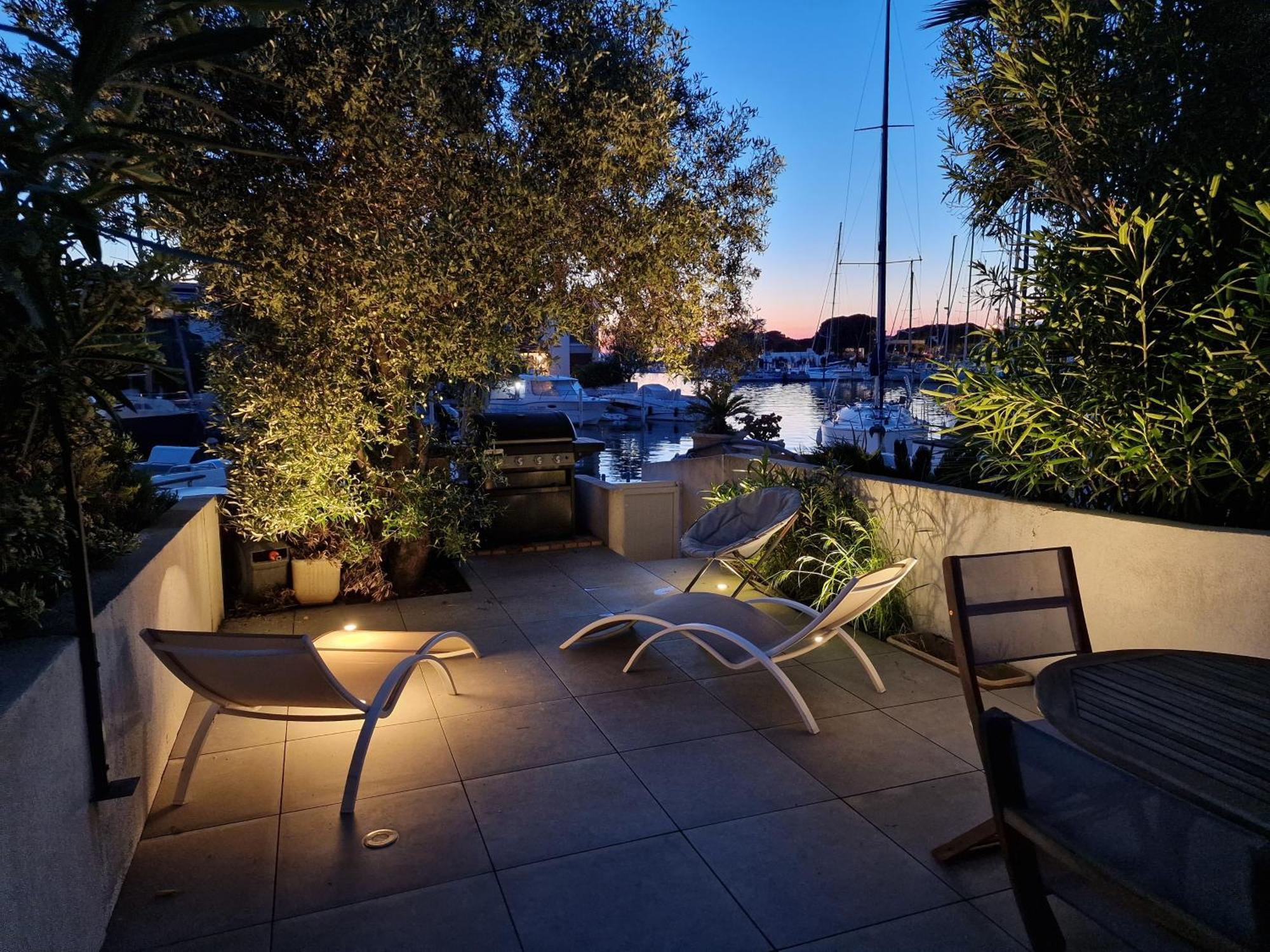לה-גרו-דו-רואה Marina Exceptionnelle - 8 Pers - 120 M2 Vue Mer - Suites Parentales - Cinema - Ponton מראה חיצוני תמונה
